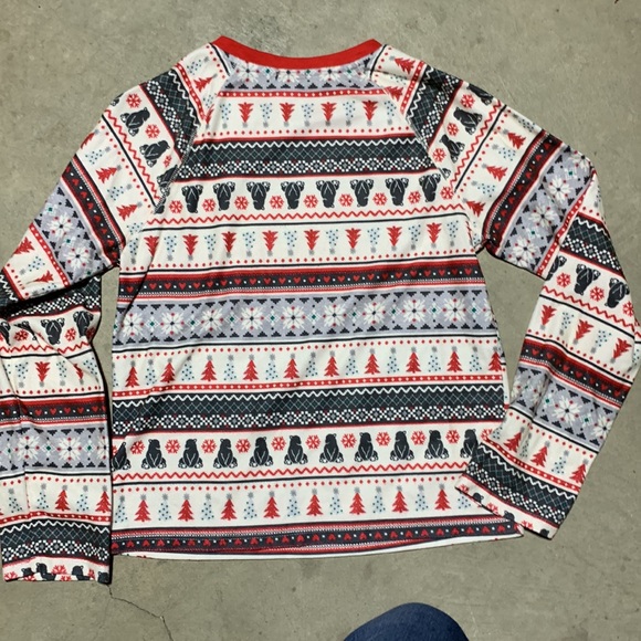 Cuddl Duds Christmas Pajama Top Bears Tree Print Family Matching - Picture 6 of 6